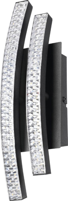 Eglo Lejias LED-Seinävalaisin, 2-osainen, 9x28,5cm, musta