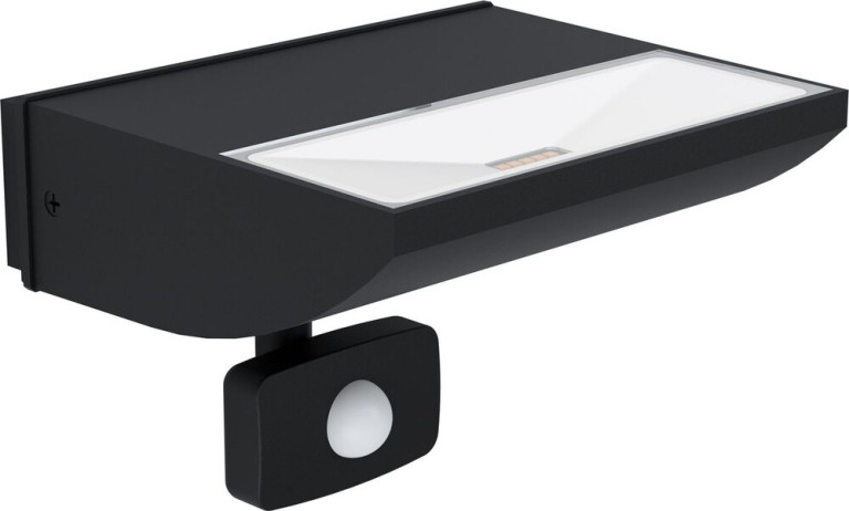 Eglo Sorronaro LED-Ulkoseinävalaisin, 17x5cm, musta, liiketunnistin
