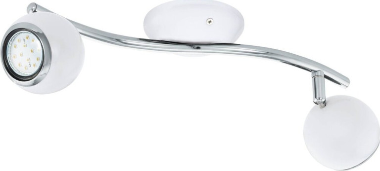 Eglo Bimeda LED-Spottivalaisin, 2-osainen, valkoinen