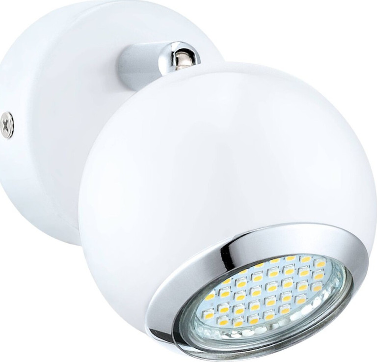 Eglo Bimeda LED-Spottivalaisin, Ø7cm, valkoinen