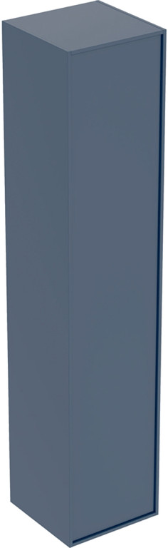 Korkea kaappi IDO Sense Art, 1725x366mm, yksi ovi ja sisäpeili, yönsininen