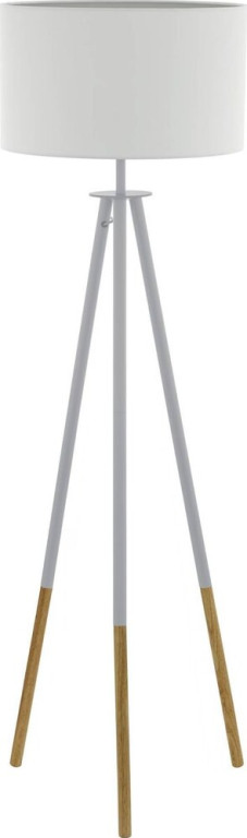 Eglo Bidford Lattiavalaisin, 154cm, valkoinen