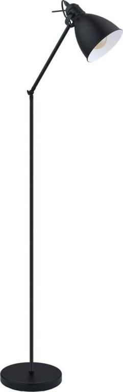 Eglo Priddy Lattiavalaisin, 137cm, musta