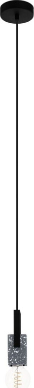 Eglo Lobatia Riippuvalaisin, Ø10,5cm, musta