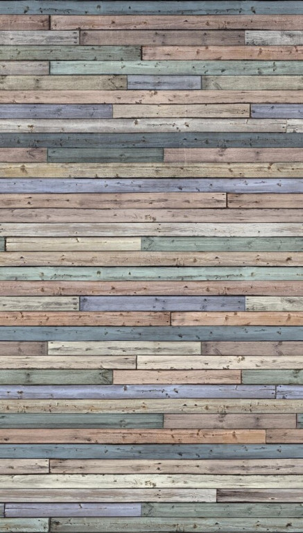 Tapetit.fi Kuvatapetti One Roll One Motif Coloured Wood, 1.59x2.80m, non-woven