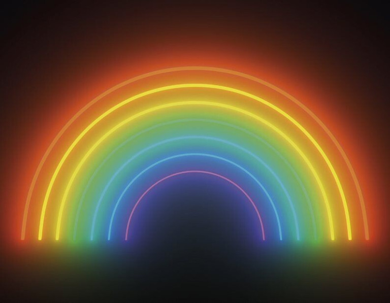Kuvatapetti Good Vibes GVD24304 Rainbow, 3.6x2.8m