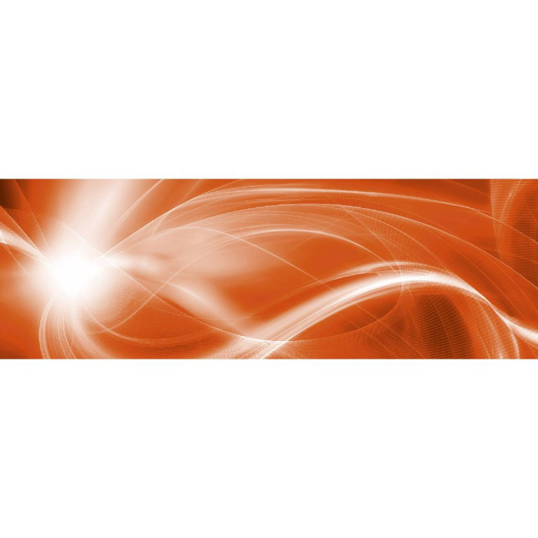 Tapetit.fi Välitilatarra Dimex Orange Abstract, 180-350x60cm