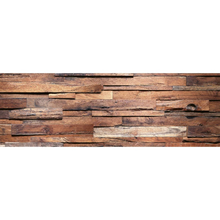 Tapetit.fi Välitilatarra Dimex Wooden Wall, 180-350x60cm