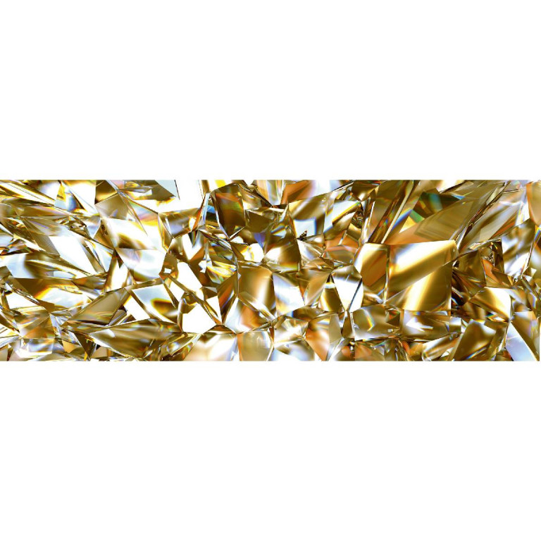 Tapetit.fi Välitilatarra Dimex Golden Crystal, 180-350x60cm