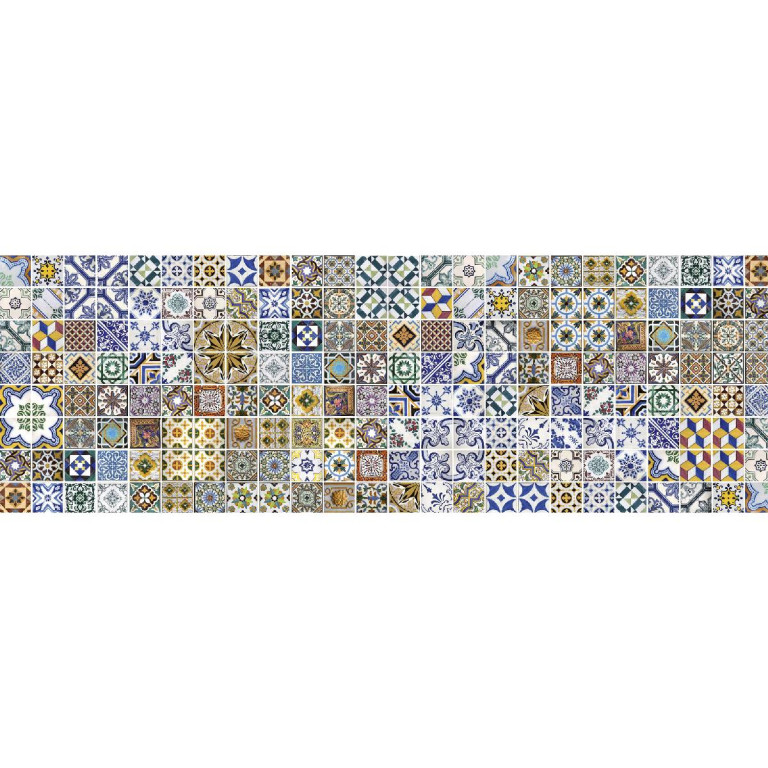 Tapetit.fi Välitilatarra Dimex Portugal Tiles, 180-350x60cm