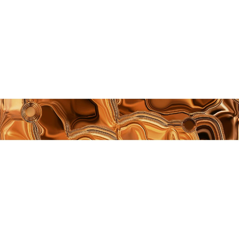 Tapetit.fi Välitilatarra Dimex Liquid Chrome Bronze, 180-350x60cm