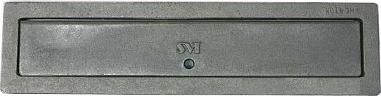 SVT Hiiliaukonluukku 440, pitkä, saranoitu, 110x440mm
