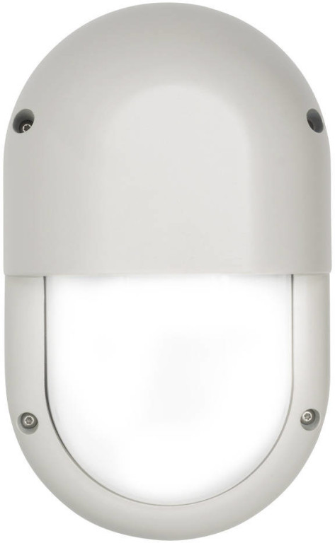 Airam LED-ulkoseinävalaisin Cestus Vertical Eye max 100W E27 270x165x110 mm IP65 valkoinen/opaali