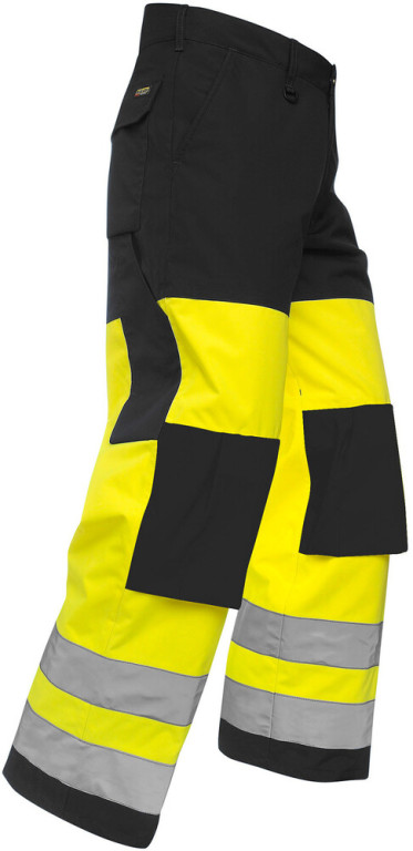 Blåkläder Talvihousut Highvis keltainen/musta