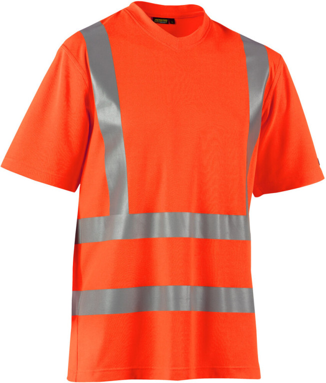 Blåkläder T-paita Highvis UV-suojattu oranssi pikeeneulos