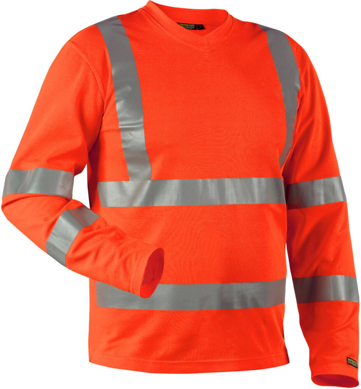 Blåkläder Paita Highvis UV-suojattu oranssi heijastinpainatus
