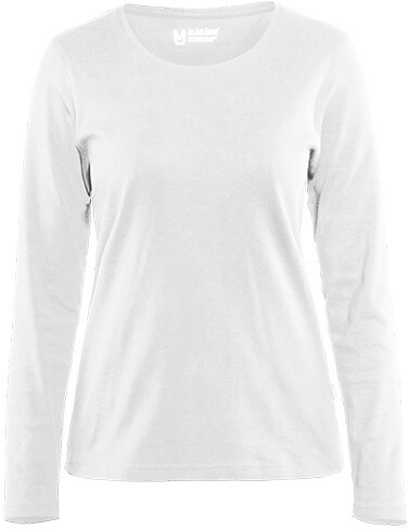 Blåkläder Naisten pitkähihainen t-paita 3301 valkoinen