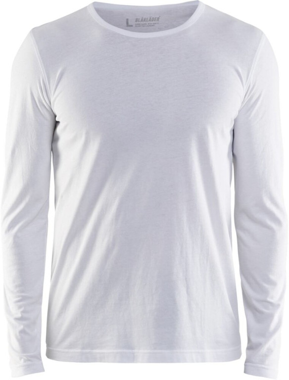 Blåkläder Pitkähihainen t-paita 3500 valkoinen