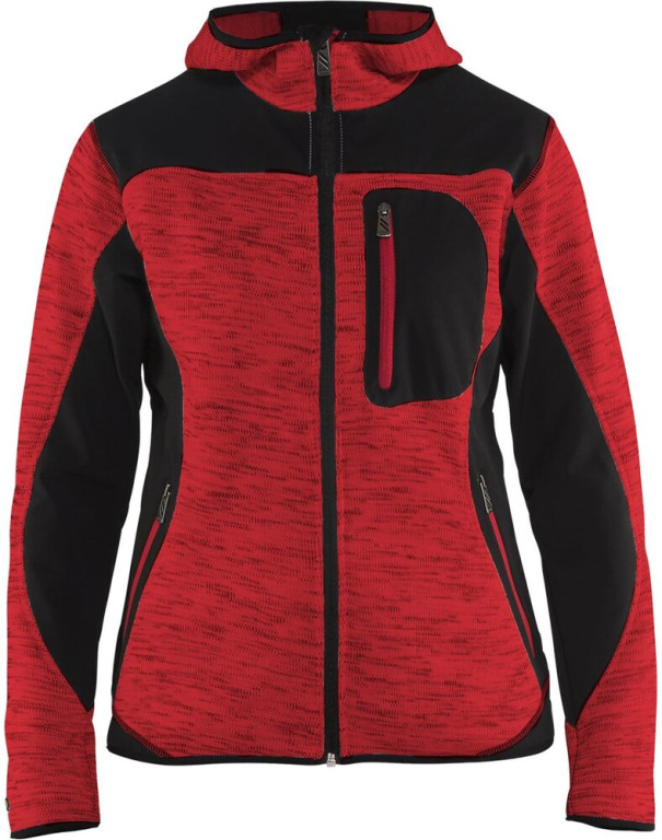 Blåkläder Naisten softshell-takki 4931 punainen/musta