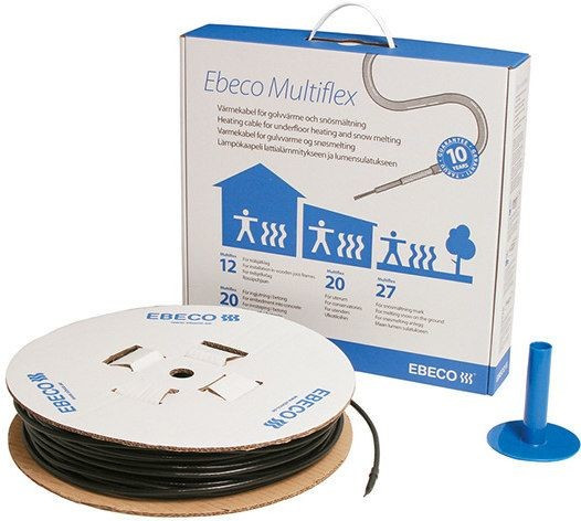 Lämpökaapeli Ebeco Multiflex 20, eri vaihtoehtoja