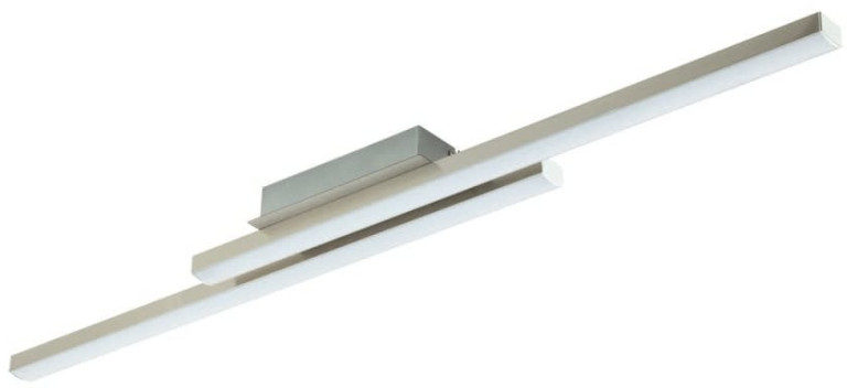 Eglo LED-kattovalaisin Crosslink Fraioli-C 2x17W 1055x120x65 mm IP20 harjattu teräs/valkoinen