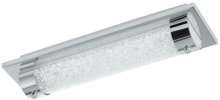 Eglo LED-plafondi Tolorico 8W 350x70x100 mm IP44 kromi/kirkas