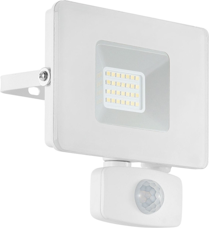 Eglo LED-ulkoseinävalaisin/-valonheitin Faedo 140x130 mm liiketunnistimella valkoinen