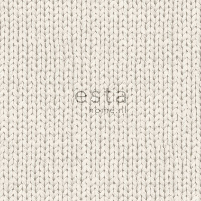 ESTA Denim & Co. Tapetti knitted fabric beige 53 cm x 10,05 m Non-woven
