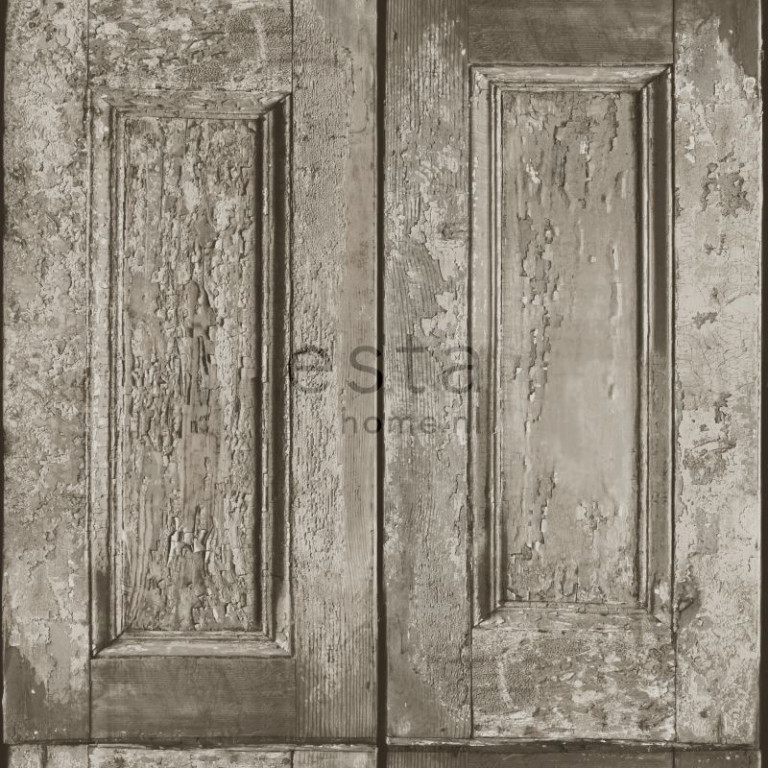 ESTA Vintage rules! Tapetti panel doors 138210 harmaa 53 cm x 10,05 m Non-woven