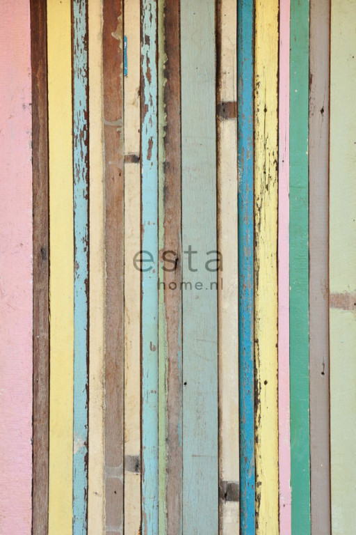 ESTA Denim & Co. Paneelitapetti PhotoWallXL painted wood 186 x 279 cm