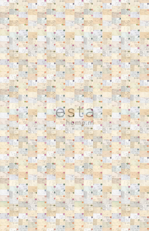 ESTA Pretty Nostalgic Tapetti wallpaperXXL postcards 46,5 cm x 8,37 m