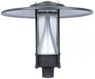 FTLight LED-puistovalaisin Lumoa I 36 W IP44 tummanharmaa