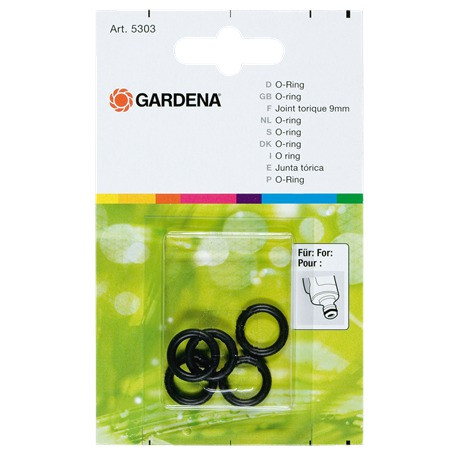 Gardena O-rengas 9 mm 5 kpl
