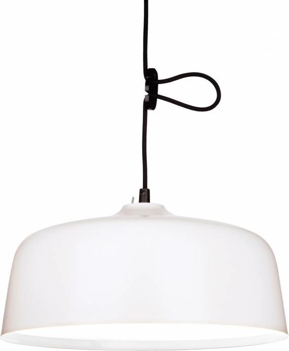 Innolux Kirkasvalolamppu/riippuvalaisin Candeo Ø 388x180mm valkoinen