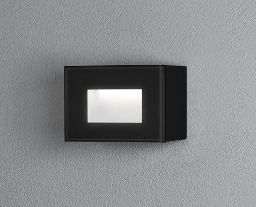 Konstsmide Chieri 7862-750 seinävalaisin musta 4W LED IP54