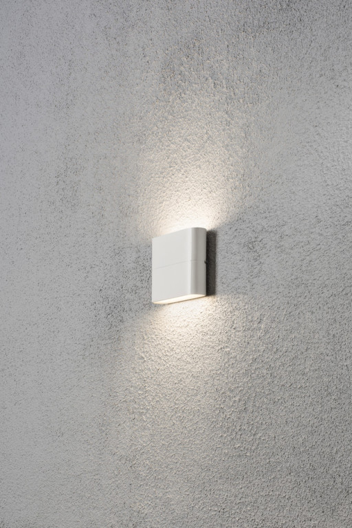 Konstsmide Chieri 7972-250 Seinävalaisin ylös-alas valo valkoinen LED