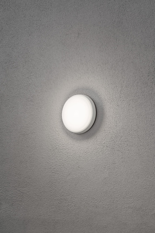 Konstsmide Cesena 7974-250 Seinä/kattovalaisin valkoinen LED IP54