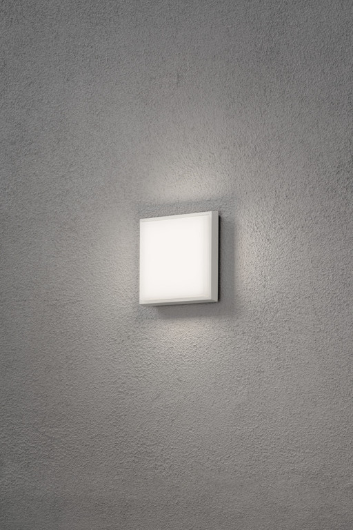 Konstsmide Cesena 7975-250 Seinä/kattovalaisin valkoinen LED IP54