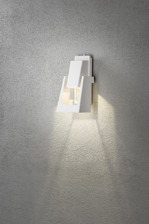 Konstsmide Potenza 7982-250 Seinävalaisin valkoinen LED IP54