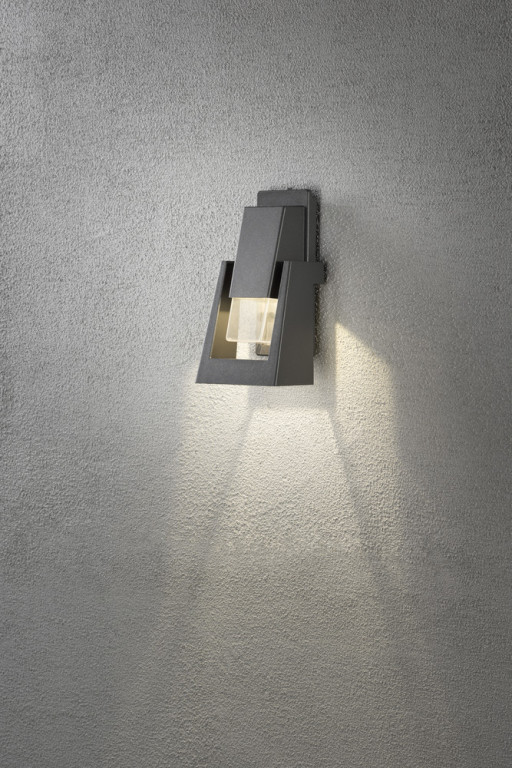 Konstsmide Potenza 7982-370 Seinävalaisin antrasiitti LED IP54