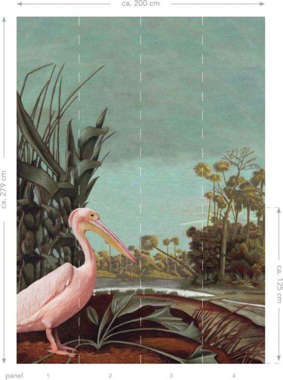 Esta Paradise Kuvatapetti XL Pelican Bird, 2x2,79m