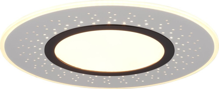 Trio LED-kattovalaisin Verus, 50cm, harjattu teräs