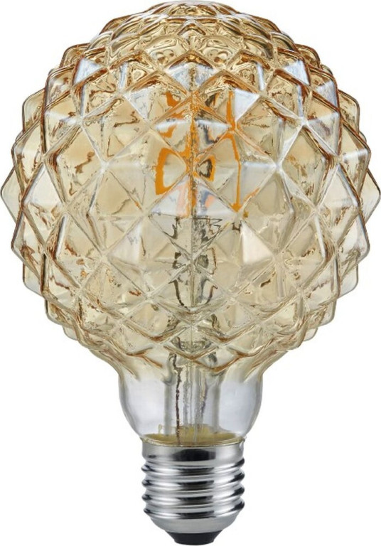 Trio LED-lamppu 904 E27, deco, filament, 4W, 320lm, 2700K, ruskea