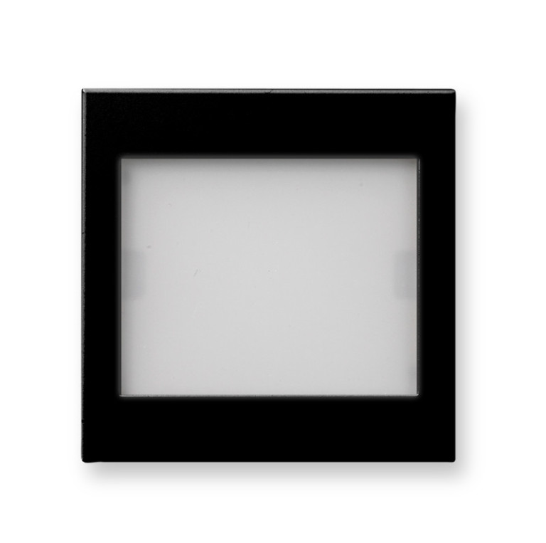 Ensto Intro LED-keskiö merkkivalokojeeseen pu./vi., musta