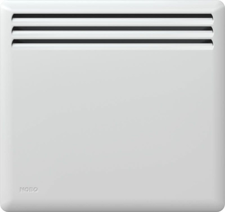 Nobö Sähköpatteri Front 250W 400x430mm valkoinen ilman termostaattia
