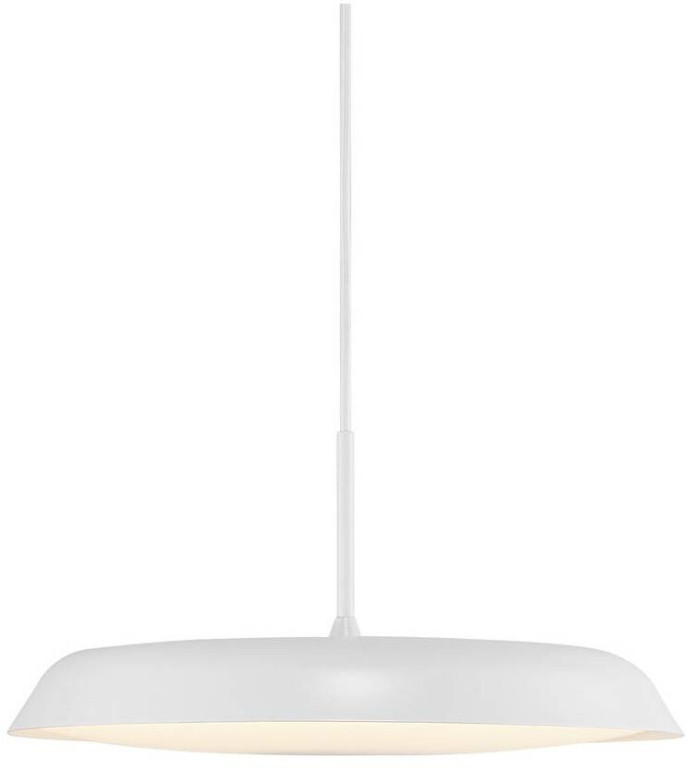 Nordlux LED-riippuvalaisin Piso Ø365mm valkoinen