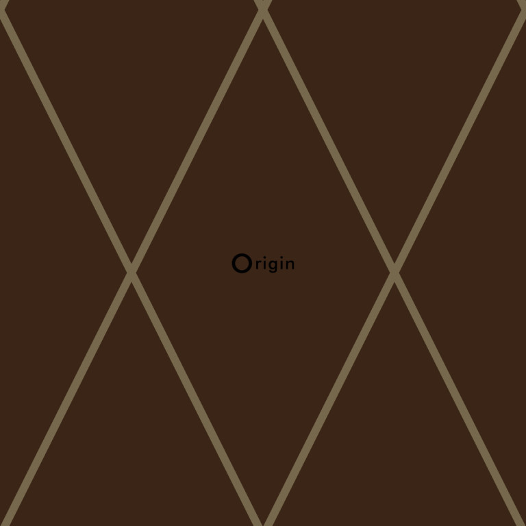 Origin Metropolitan 345717 checks ruskea/pronssi non-woven tapetti