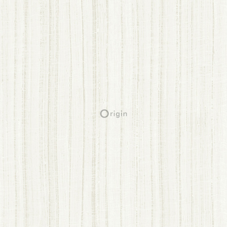 Origin Ouverture 345948 stripes structure valkoinen non-woven tapetti