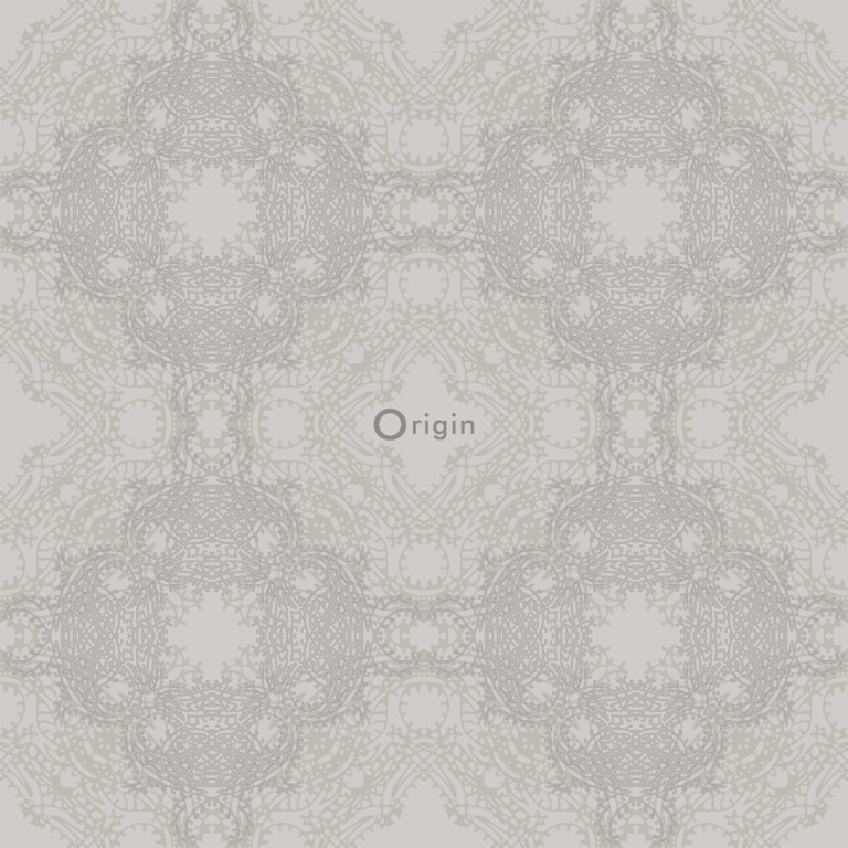 Origin Beaumont 346220 graphical shape harmaaruskea non-woven tapetti