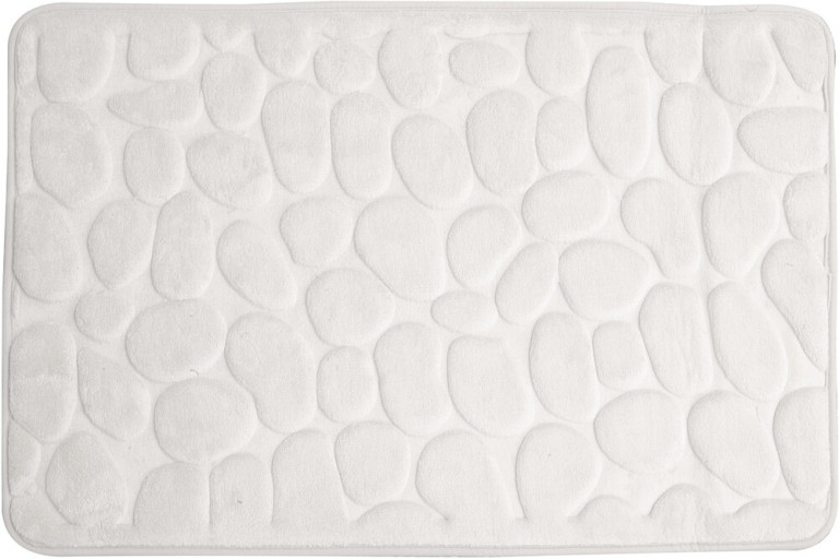 Pisla Kylpyhuonematto Duschy Rimini 60x95 cm valkoinen